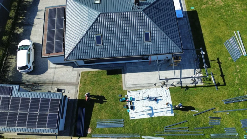 Etapy montażu pergoli z poliwęglanu, Kołobrzeg