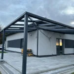Etapy montażu pergoli z poliwęglanu, Kołobrzeg