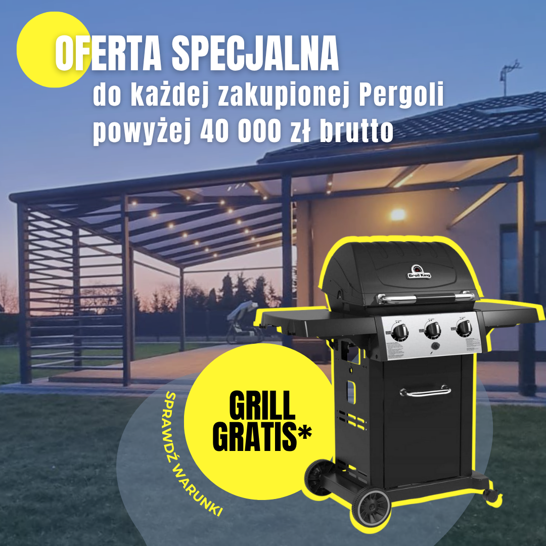 Promocja pergola grill gratis