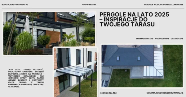 Blog Pergole na lato 2025